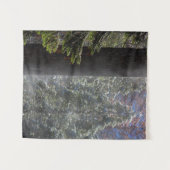 Schneefeuer im Wald Wandteppich (Vorderseite (Horizontal))