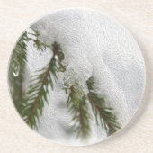 Schneefichten Getränkeuntersetzer (Vorne)