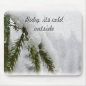 Schneefichten Mousepad (Vorne)