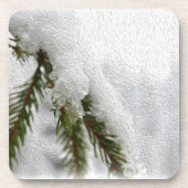 Schneefichten Untersetzer (Vorderseite)