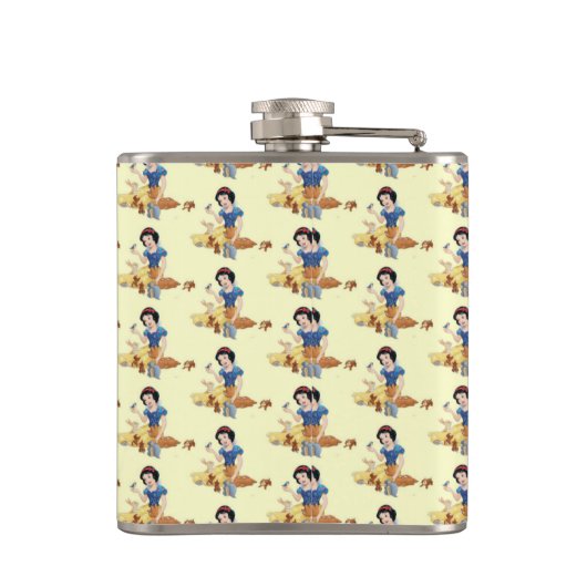 Schneeflasche Flachmann (Rückseite)