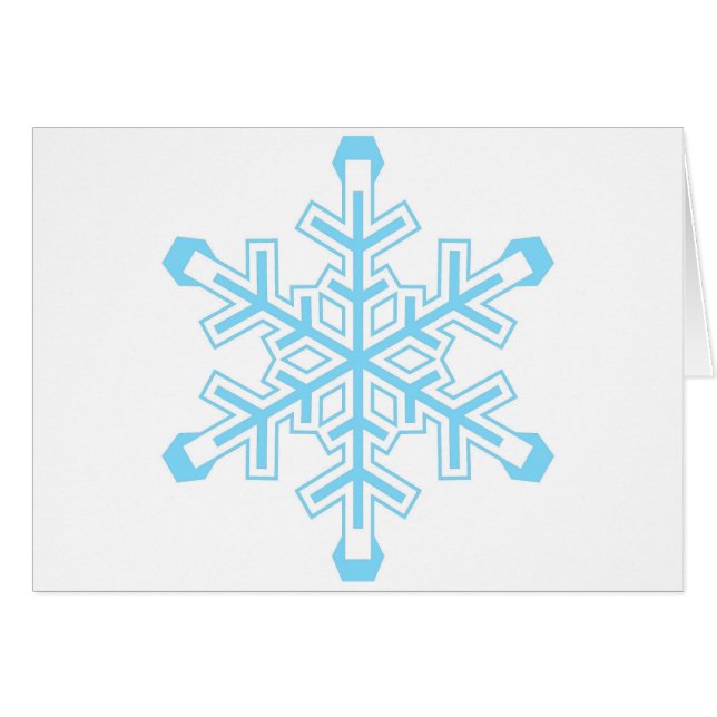 Schneeflocke (Vorderseite (Horizontal))