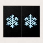 Schneeflocke (Außenseite Aufgefaltet)