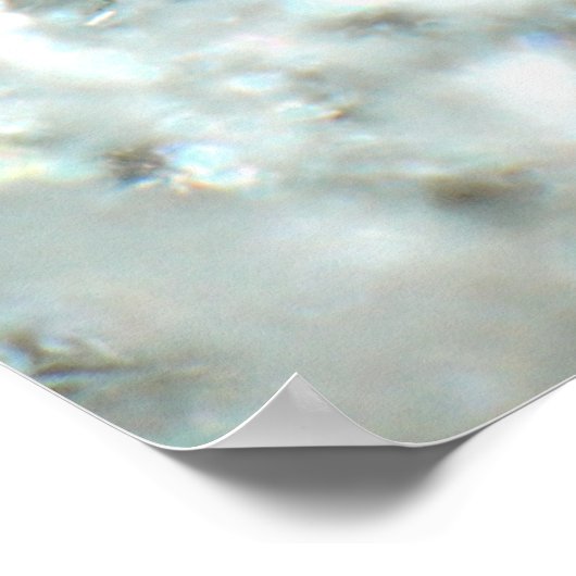 Schneeflocke 2009 Blizzard Poster (Ecke)