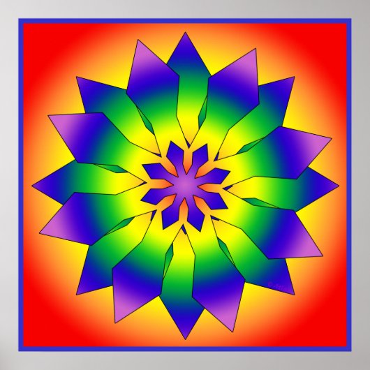 Schneeflocke 444 poster (Vorne)