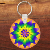 Schneeflocke 444 schlüsselanhänger (Vorderseite)