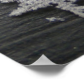 Schneeflocke 45 ~ Druck Poster (Ecke)