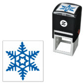 Schneeflocke 4 von 6 permastempel (Beispiel)