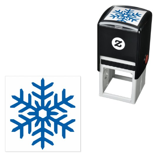 Schneeflocke 6 von 6 permastempel (Beispiel)