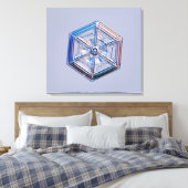 Schneeflocke 8 leinwanddruck (Insitu (Schlafzimmer))