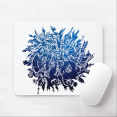 Schneeflocke B3 Mousepad (Mit Mouse)