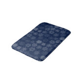 Schneeflocke Badematte (Schrägansicht)
