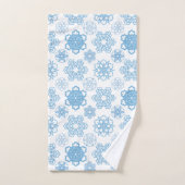 Schneeflocke Badhandtuch Set (Handtuch)