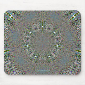 Schneeflocke beleuchtet Mousepad