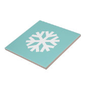 Schneeflocke blau fliese (Seite)