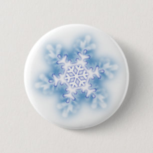 Schneeflocke Button