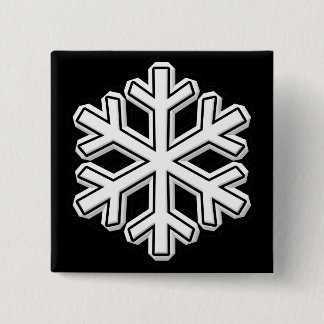 Schneeflocke Button