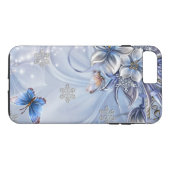 Schneeflocke Case-Mate iPhone Hülle (Rückseite (Horizontal))