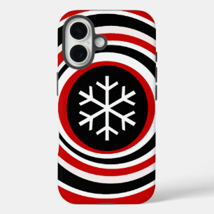 Schneeflocke iPhone 16 Hülle