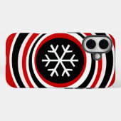 Schneeflocke Case-Mate iPhone Hülle (Rückseite (Horizontal))