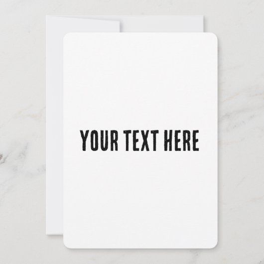 Schneeflocke Einladung (Rückseite)