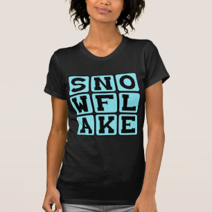 Schneeflocke, einzigartige Schneeflocke T-Shirt