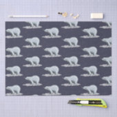 Schneeflocke-Eisbär-Seidenpapier Seidenpapier (Handwerk)