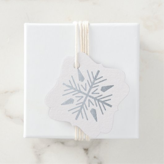 Schneeflocke erstellen geschenkanhänger (Mit Box)