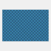 Schneeflocke & Favoriten 2 Foto. Blau. Geschenkpapier Set (Vorderseite 3)