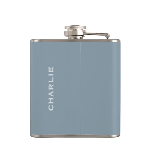 Schneeflocke Flachmann (Rückseite)