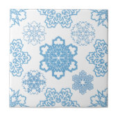 Schneeflocke Fliese (Vorderseite)