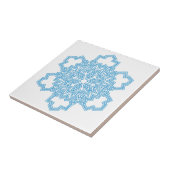 Schneeflocke Fliese (Seite)