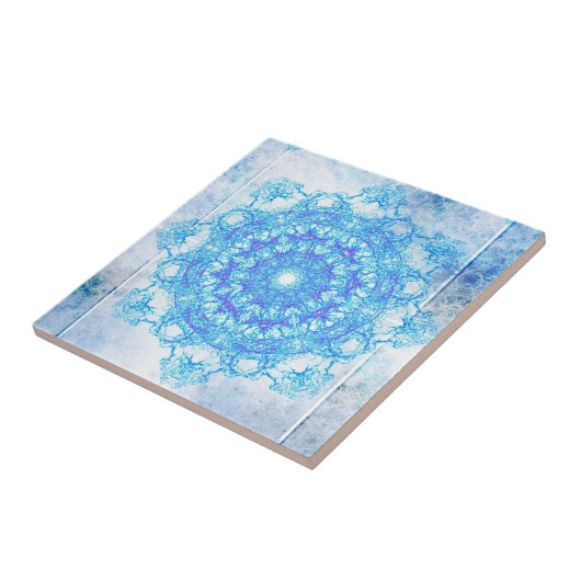 Schneeflocke Fliese (Seite)