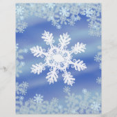 Schneeflocke Flyer (Vorne)