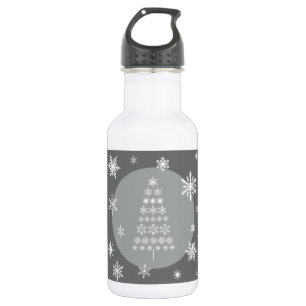 Schneeflocke für moderne Trends Trinkflasche