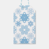 Schneeflocke Geschenkanhänger (Vorderseite)