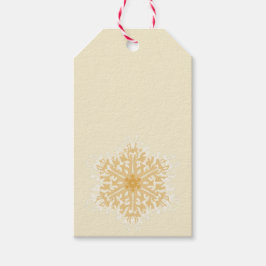 Schneeflocke Geschenkanhänger