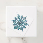 Schneeflocke Geschenkanhänger (Beispiel)