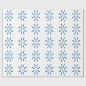 Schneeflocke... Geschenkpapier (Flach)