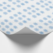 Schneeflocke Geschenkpapier (Ecke)