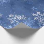 Schneeflocke Geschenkpapier (Ecke)
