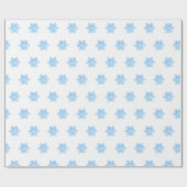 Schneeflocke Geschenkpapier (Flach)