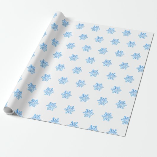 Schneeflocke Geschenkpapier (Ungerollt)