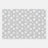 Schneeflocke Geschenkpapier Set (Vorderseite 2)