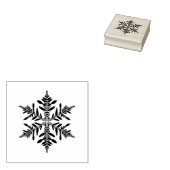 Schneeflocke Gummistempel (Stempel)