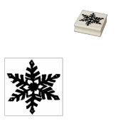 Schneeflocke Gummistempel (Stempel)