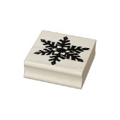 Schneeflocke Gummistempel (Stempel)
