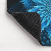 Schneeflocke-Hauch-Mausunterlage Mousepad (Ecke)