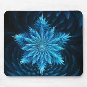 Schneeflocke-Hauch-Mausunterlage Mousepad