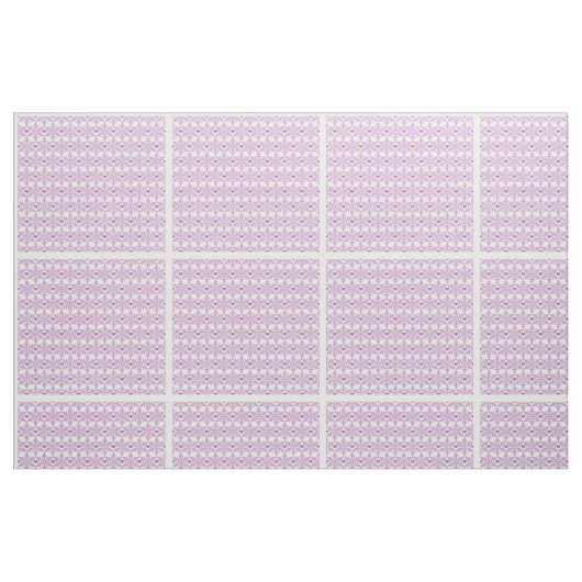Schneeflocke Herzmuster Stoff (Fat Quarter (45,7 x 55,9 cm))